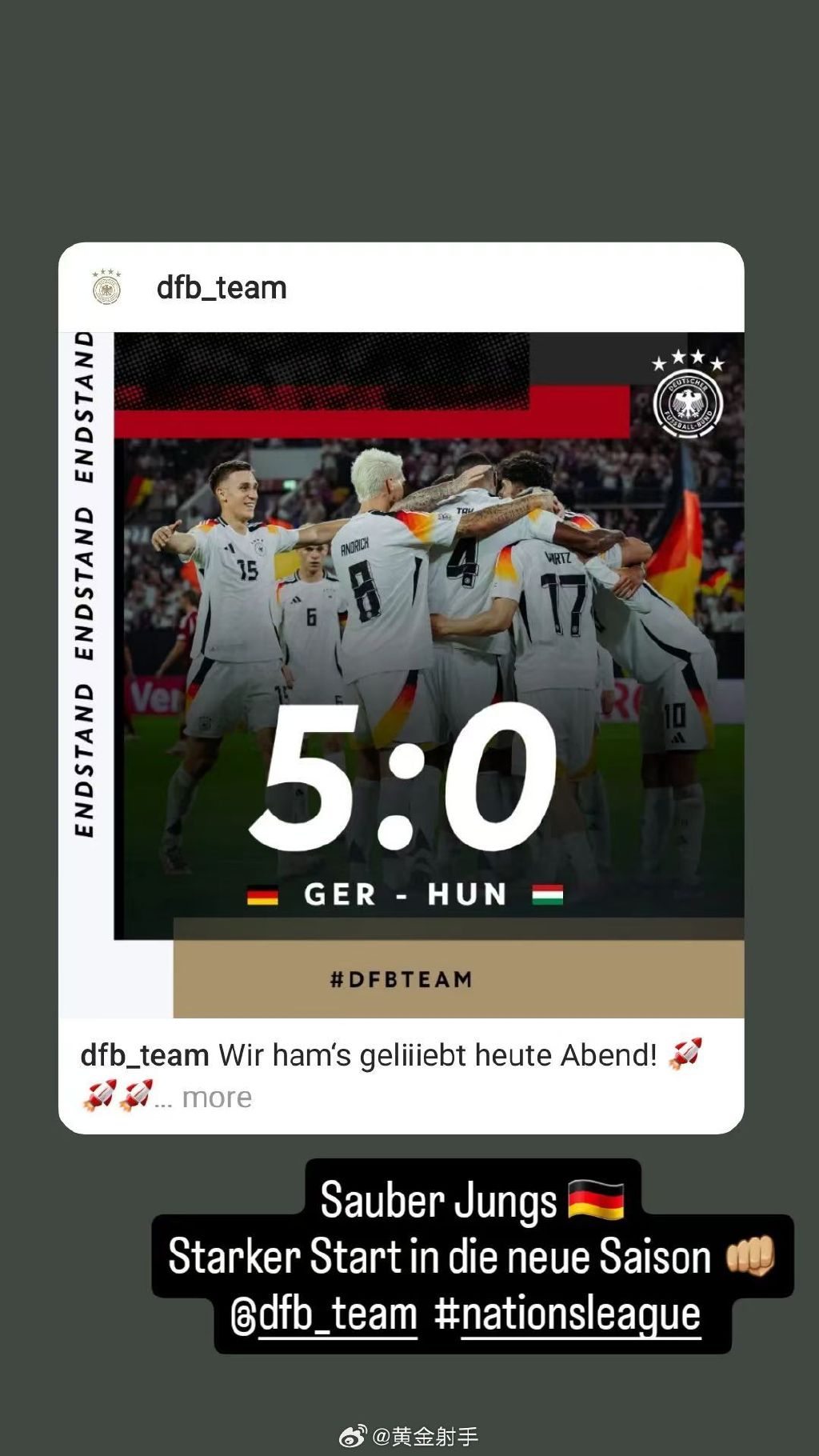 德国欧预赛胜利,赢得球迷们的狂热喝彩 德国欧预赛胜利,赢得球迷们的狂热喝彩