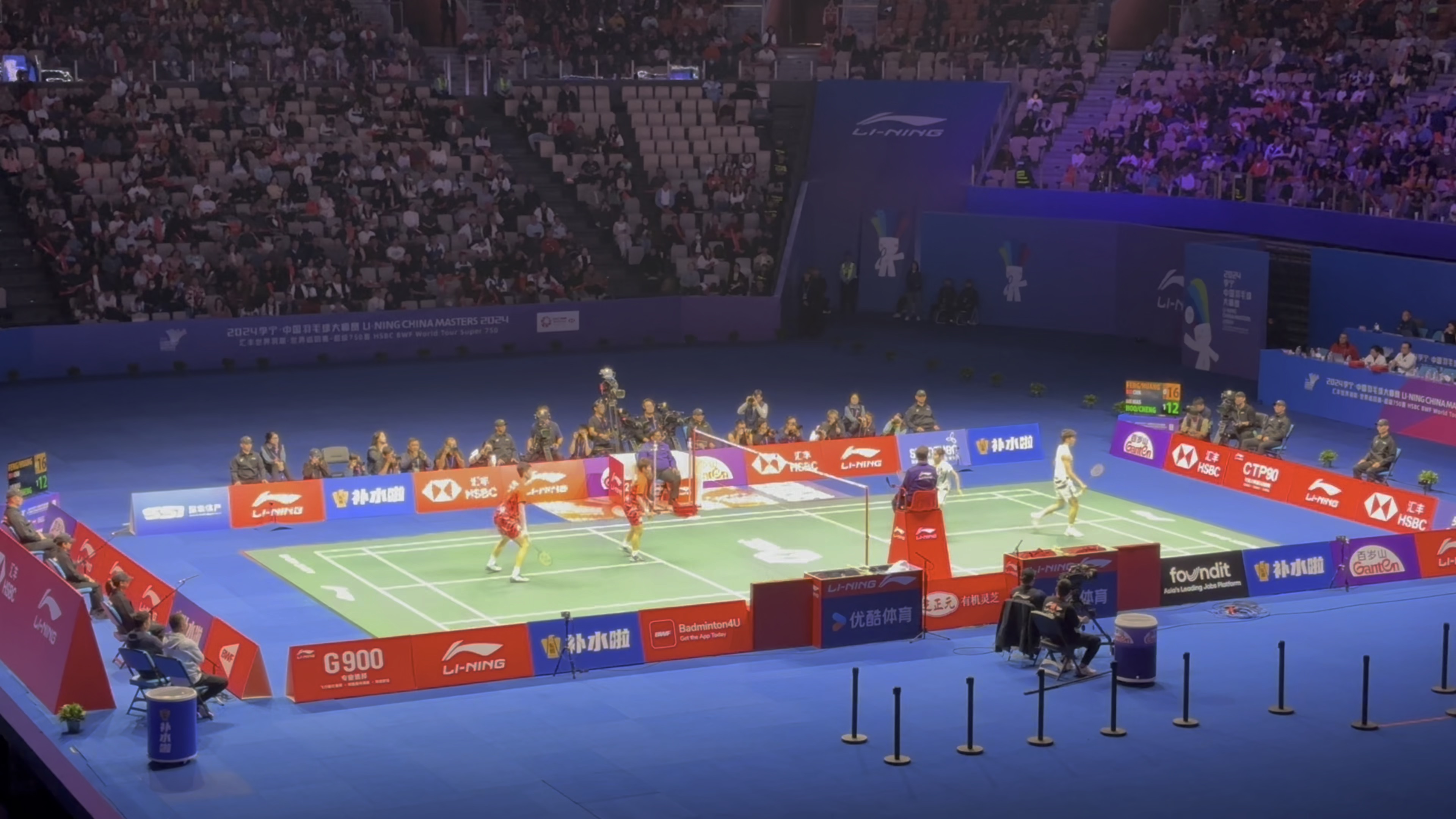 劲爆对手！赛事组合点燃观众激情