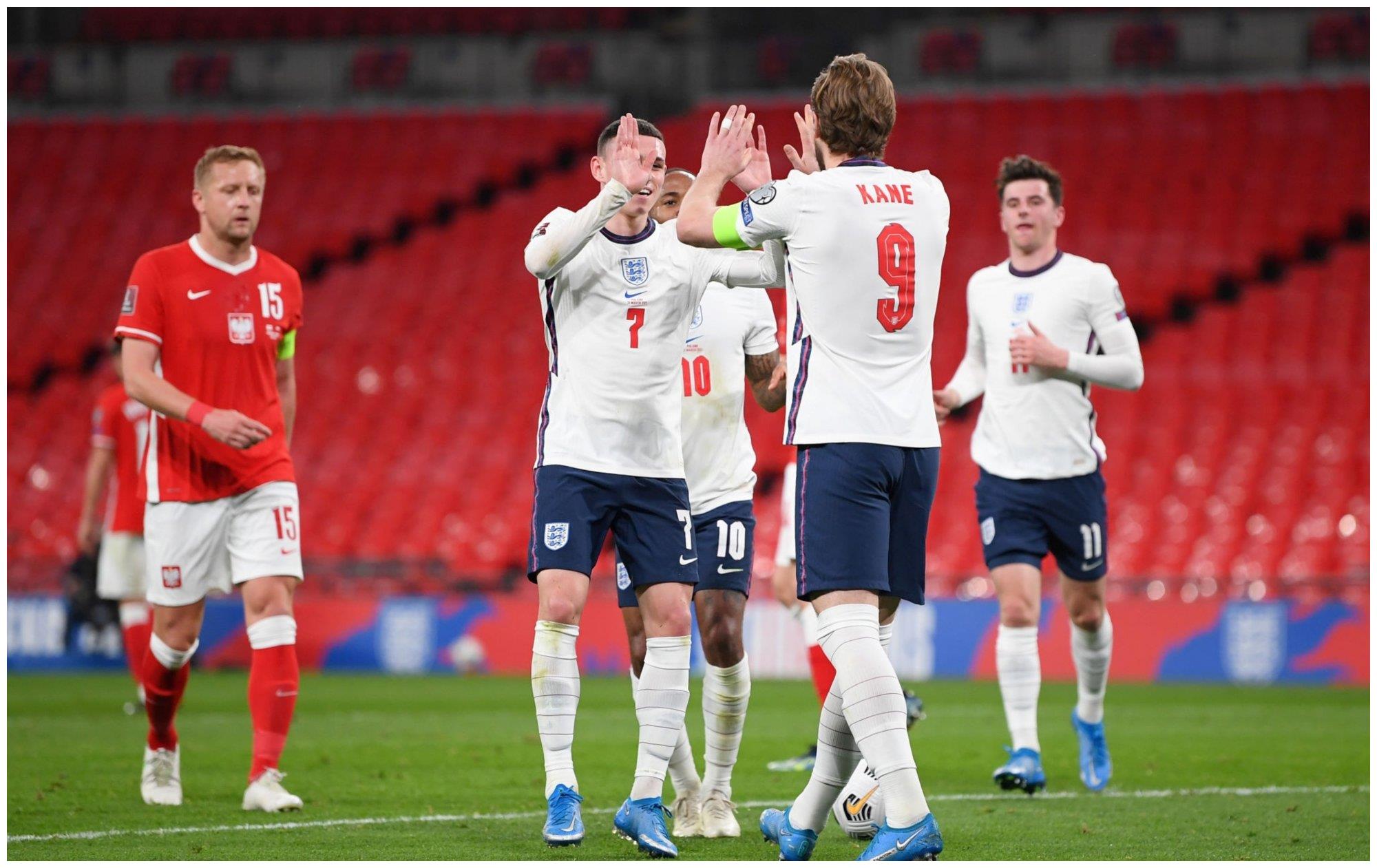 英格兰主场轻取波兰,取得三连胜晋级 英格兰主场轻取波兰,取得三连胜晋级