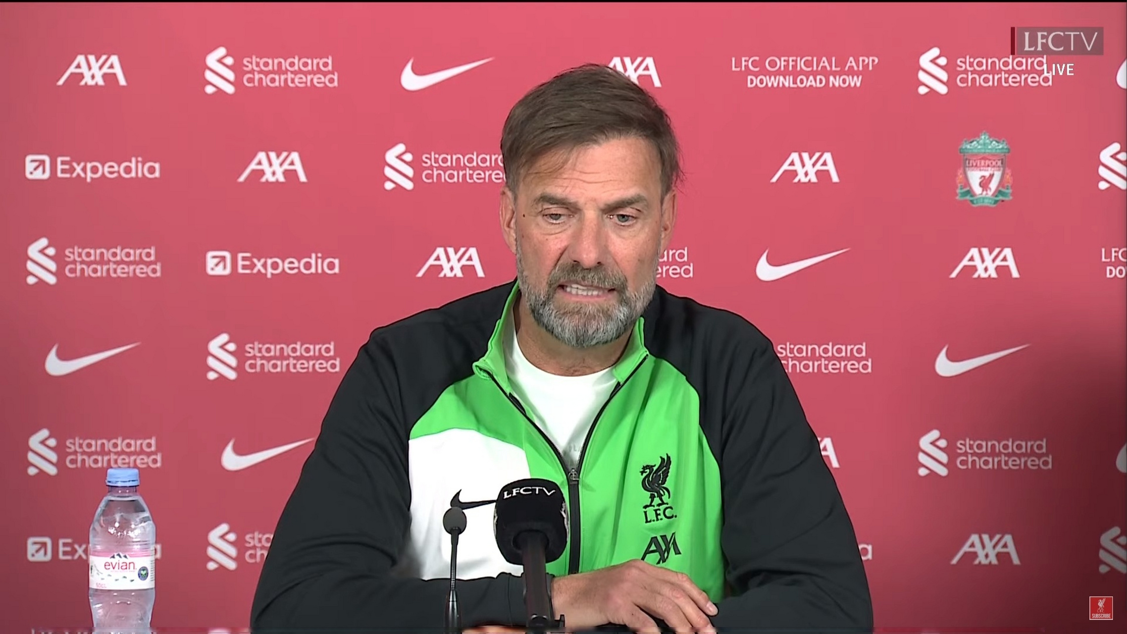 利物浦主帅克洛普:我们将全力以赴迎战对手 利物浦主帅克洛普:我们将全力以赴迎战对手